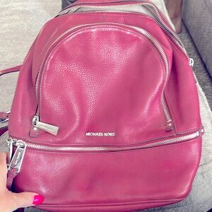 Michael Kors, fuchsia backpack